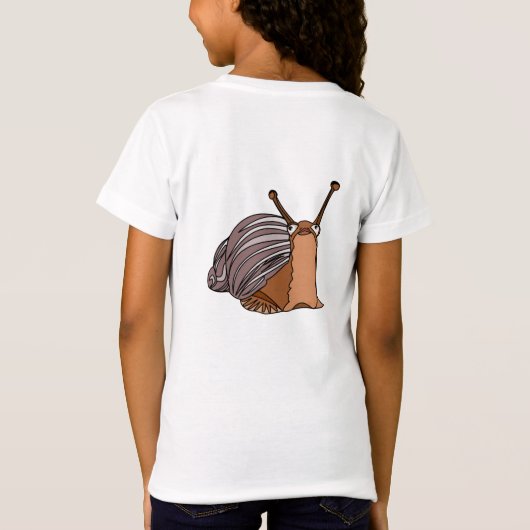 T-Shirt Escargot heureux (Dos)