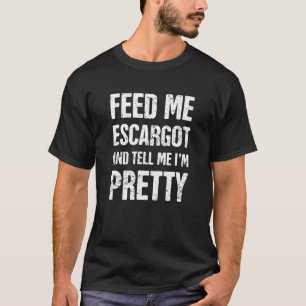 T-shirt Escargot Snails / Cuisine française Escargot