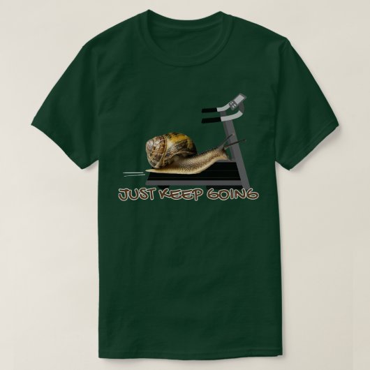 T-shirt escargot transpirant (Design devant)