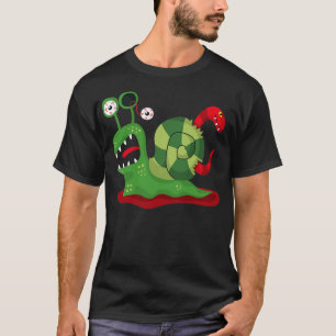 T-shirt Escargot zombie