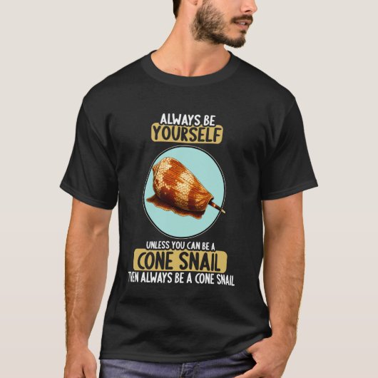 T-shirt Escargots de mer Cône (Devant)