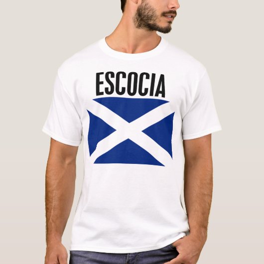 T-shirt Escocia (Ecosse) (Devant)