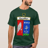 T-shirt Escoffier Armoiries Famille Crest (Devant)