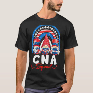 T-shirt Escouade canadienne patriotique 4 juillet Leopard