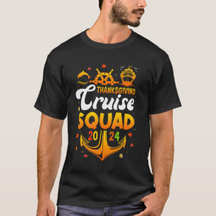 T-shirt Escouade de croisière Thanksgiving Vacances famili
