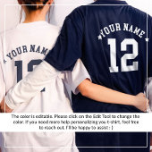 T-shirt Escouade de maman de baseball avec le nom de l'équ