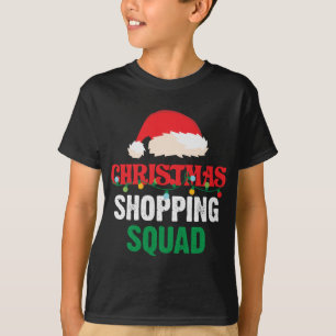 T-shirt Escouade de Noël Groupe Shopper de vacances San