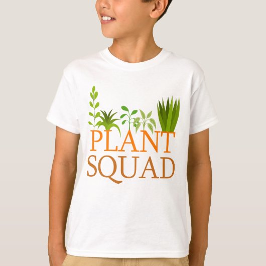 T-shirt Escouade de plantes (Devant)
