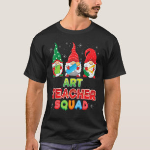 T-shirt Escouade de professeurs d'art Gnomes Gnome Sweater