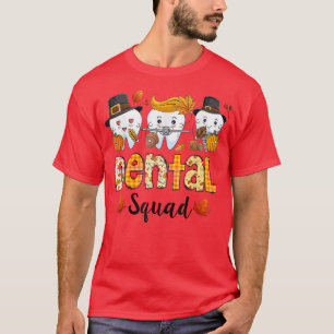 T-shirt Escouade Dentaire Costume Halloween Drôle Trick Ou