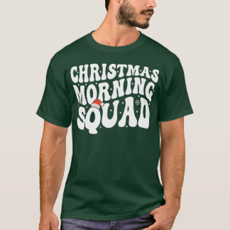 T-shirt Escouade du matin de Noël Super Vin de Noël fantai