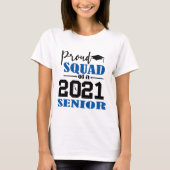 T-shirt Escouade fière d'un Senior 2021 (Devant)
