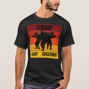T-shirt escouade pour les gens qui aiment la vidéo de squa