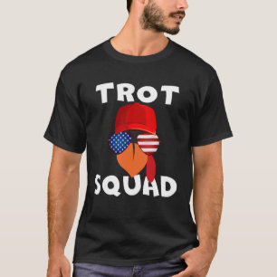 T-shirt Escouade Trot La Turquie patriotique Face Costume