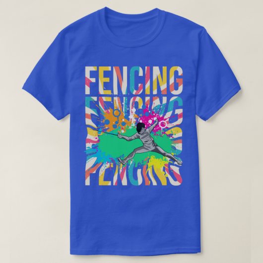 T-shirt Escrime Coloré (Design devant)