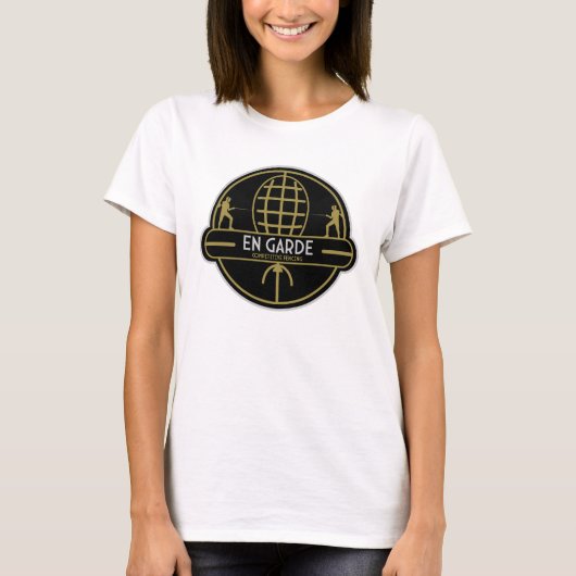 T-shirt Escrime compétitive à l'épée (Devant)