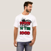 T-SHIRT ESCROC DANS LE CAPOT (Devant entier)