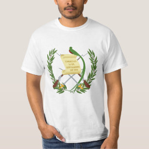 T-shirt Escudo de armas de Guatemala - Armoiries