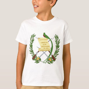 T-shirt Escudo de armas de Guatemala - manteau des bras