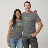T-shirt ESL Bomshell Anglais langue seconde Enseignants Ho (Unisexe)