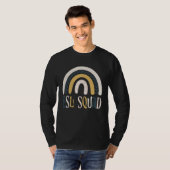 T-shirt ESL Squad Teacher Crew Team Back To School Boho Ra (Devant entier)