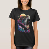 T-shirt Esoteric Leopard Crystals Cute Illustration  3 (Devant)