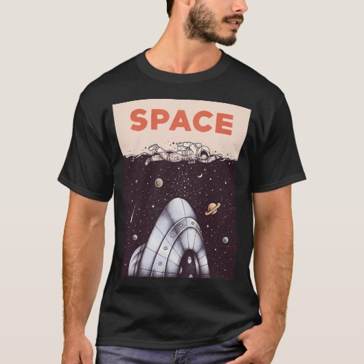 T-SHIRT ESPACE (Devant)