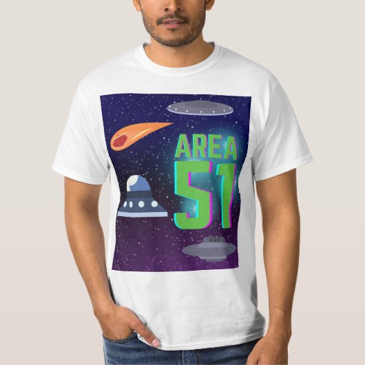 T-shirt espace 51 univers (Devant)