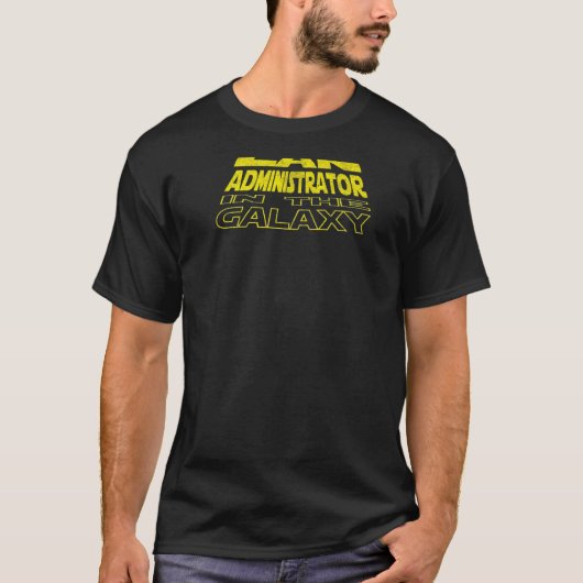 T-shirt Espace administrateur Lan arrière (Devant)