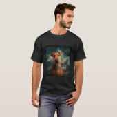 T-shirt Espace Airedale Terrier (Devant entier)