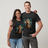 T-shirt Espace Airedale Terrier (Unisexe)