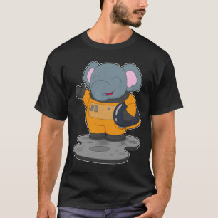 T-shirt Espace Astronaute Éléphant