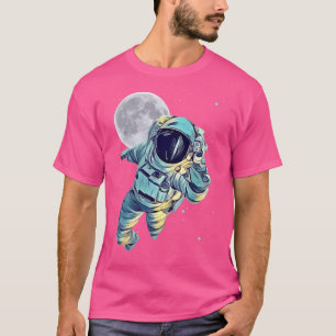 T-shirt Espace astronaute Esthétique coloré Eclipse Espace