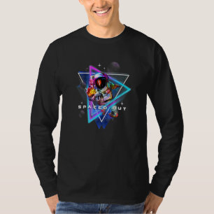 T-shirt Espace Astronaute Esthétique Vaporwave Spa Extérie