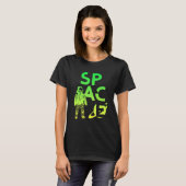 T-shirt Espace Astronaute Marche Spatiale Les Astronautes (Devant entier)