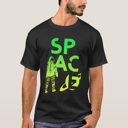 T-shirt Espace Astronaute Marche Spatiale Les Astronautes (Devant)