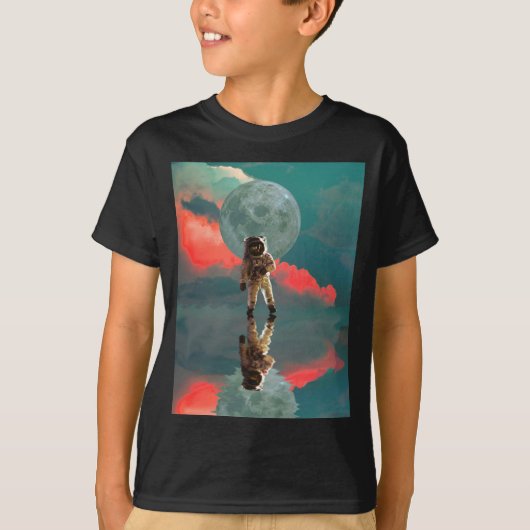 T-shirt Espace astronautique (Devant)