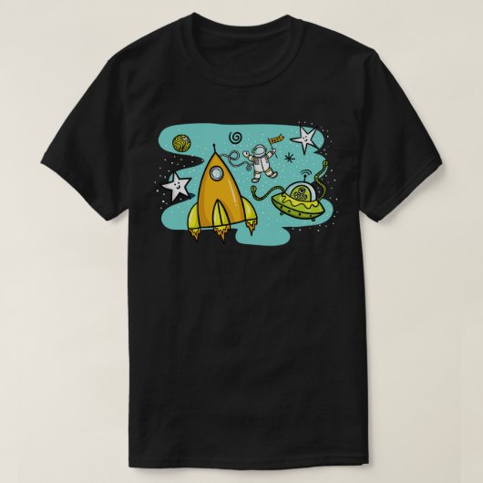 T-shirt Espace astronautique (Design devant)