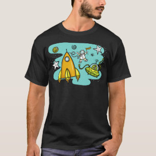 T-shirt Espace astronautique