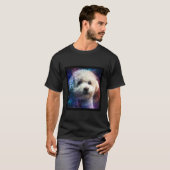 T-shirt Espace Bichon Frise (Devant entier)