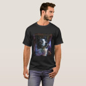 T-shirt Espace Border Collie (Devant entier)