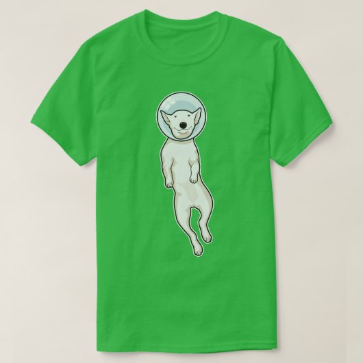 T-shirt Espace Bull Terrier (Design devant)
