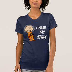 T-shirt ESPACE   Charlie Astronaut Brown