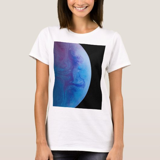 T-shirt Espace coloré (Devant)