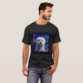 T-shirt Espace de Chien Maltais (Devant entier)