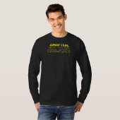 T-shirt Espace de rédaction à l'arrière (Devant entier)