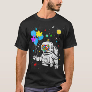 T-shirt Espace de Sensibilisation sur l'autisme de ballon 