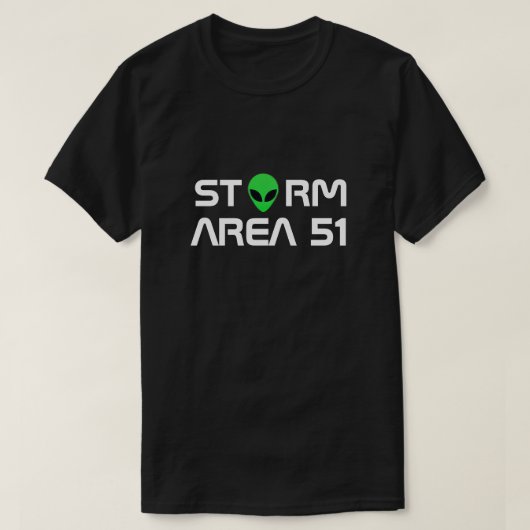 T-SHIRT ESPACE DE TEMPÊTE 51 DESIGN ALIEN (Design devant)