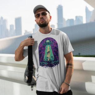 T-shirt Espace d'enlèvement d'Aliens