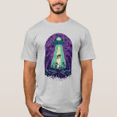 T-shirt Espace d'enlèvement d'Aliens (Devant)